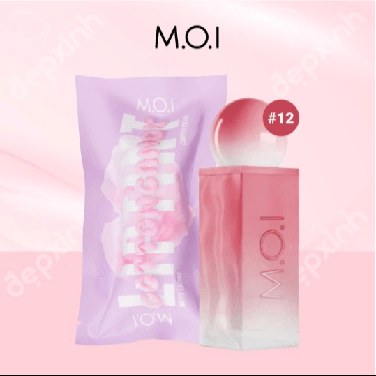 Alternative view of M.o.i - Son Tint Lì Cotton Candy No.12 Lychee - Hồng Vỏ Đỗ