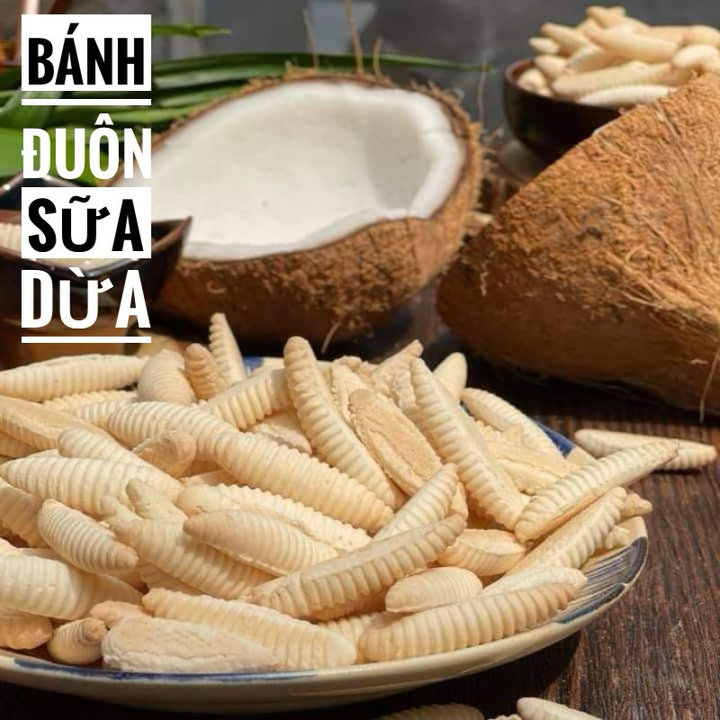 Bánh Đuông Dừa Sầu Riêng Miền Tây – Ngộ Nghĩnh, Thơm Lừng Vị Quê Nhà 500g - Winnie House