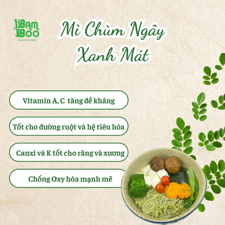 Alternative view of Mì Chùm Ngây Sấy Lạnh Tự Nhiên 250g - Bamboo