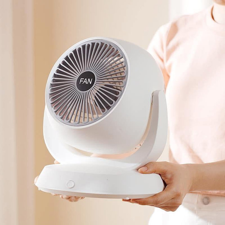 Quạt Fan Lồng To Tích Điện , Siêu Mát Trong Mùa Hè