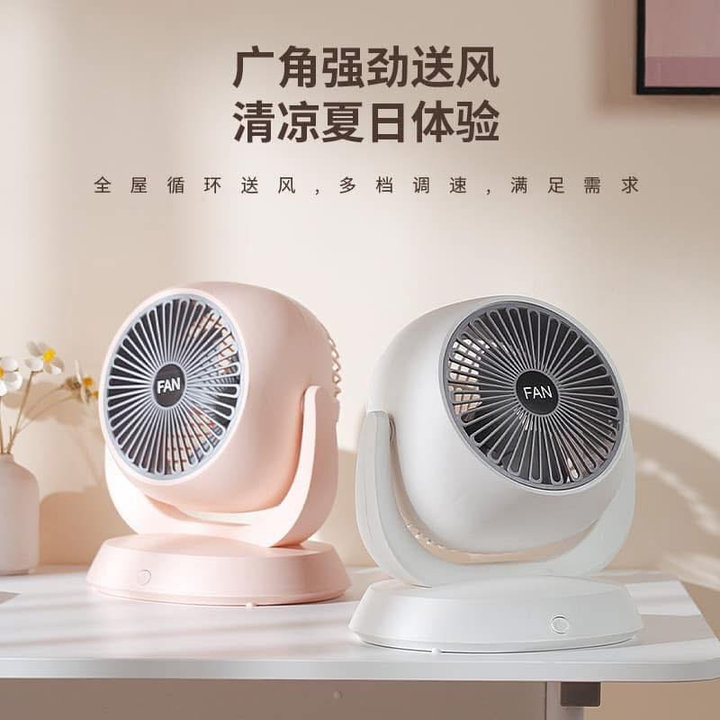 Alternative view of Quạt Fan Lồng To Tích Điện , Siêu Mát Siêu Nhỏ Gọn