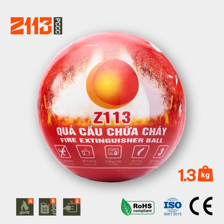 Quả Cầu Chữa Cháy Thương Hiệu Z113