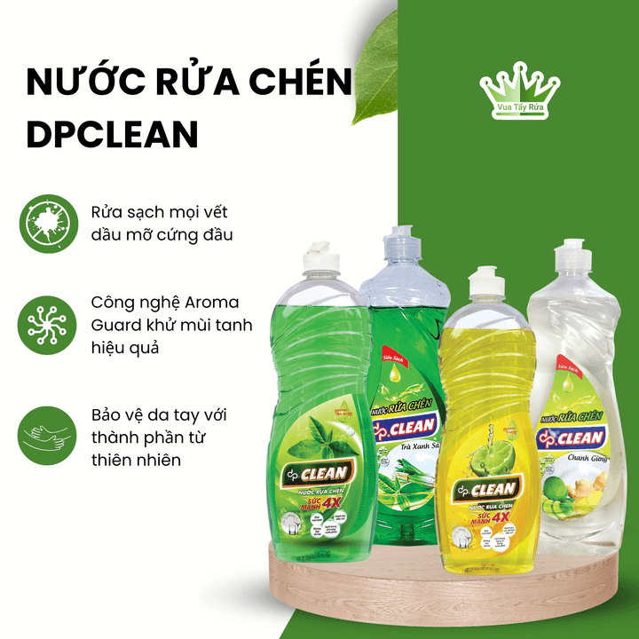 Alternative view of Nước Rửa Chén Dpclean 750ml - Sahaka