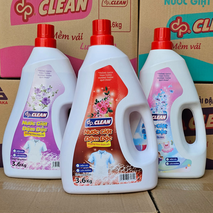 Nước Giặt Đậm Đặc Dpclean 3.6kg - Sahaka