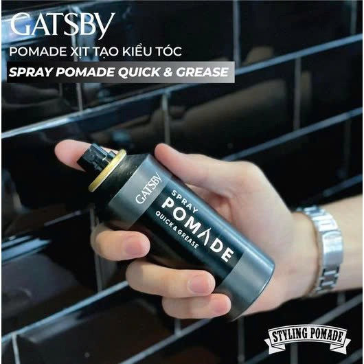 Alternative view of Keo Xịt Tóc Nam Gatsby Spray Pomade 150ml Tạo Kiểu Siêu Tốc Độ - Gdn