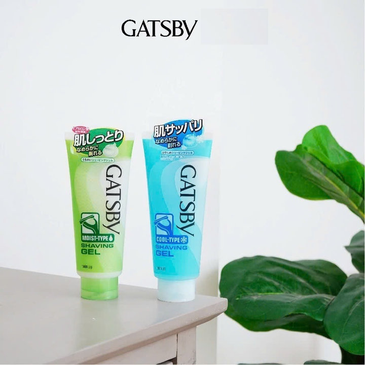 Gel Cạo Râu Gatsby Mát Lạnh Dưỡng Ẩm Shaving Gel Cool 205g - Gdn