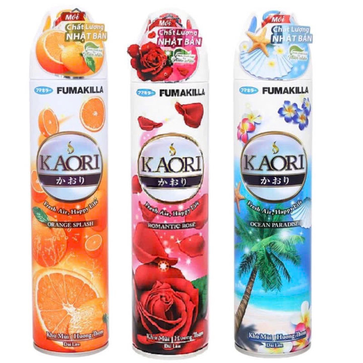 [chính Hãng] Xịt Phòng Hương Nước Hoa,chất Khử Mùi Phòng,thơm Phòng,hương Hoa Kaori 280ml,nhật Bản -gdn