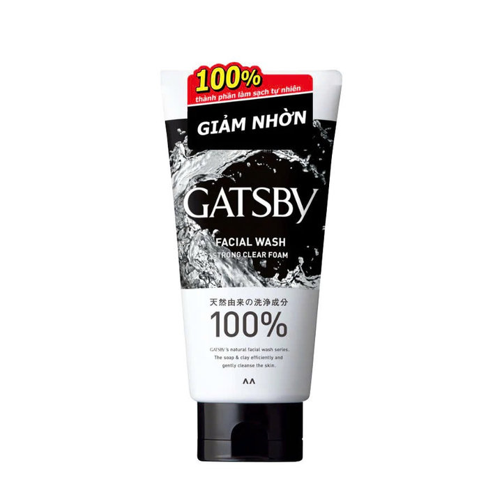 Alternative view of Sữa Rửa Mặt Nam Gatsby Nội Địa Nhật (nhiều Công Dụng) - Tuýp 130g - Gdn