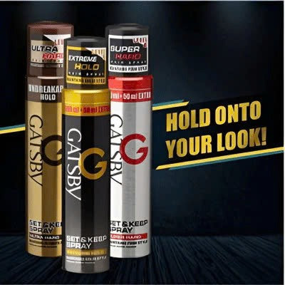 Gôm Xịt Tóc Gatsby Hair Spray Extreme Hold Giúp Giữ Nếp Tóc Cứng Và Giữ Kiểu Lâu. Date Mới 250ml -gdn