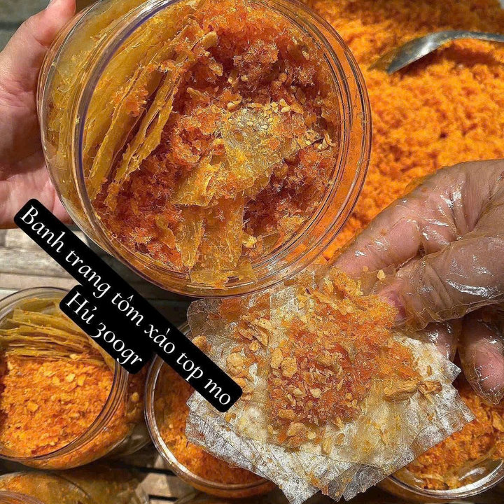 Bánh Tráng Tôm Xào Tóp Mỡ – Ngon Chuẩn Vị Hè 300g - Winnie House