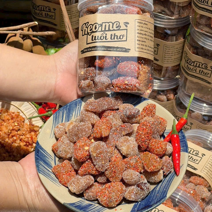Kẹo Me Tuổi Thơ, Chua – Mặn – Ngọt – Tuổi Thơ Chuẩn Tuổi Thơ 500g - Winnie House