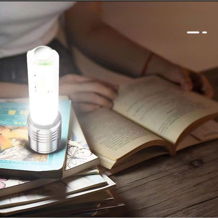 Alternative view of Đèn Pin Cầm Tay Mini 520a Zoom Sáng Xa Gần 8 Chế Độ Sáng Gd255 - Lady's Passion