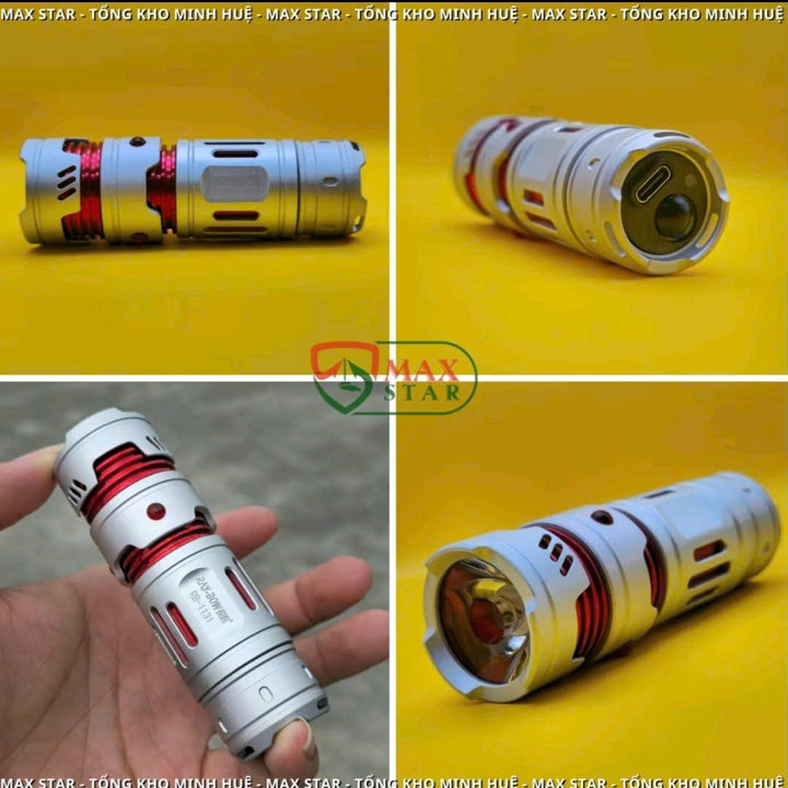 Alternative view of Đèn Pin Cầm Tay Mini Raybow Rb-1131 Vỏ Nhôm Tích Hợp Xoay 180 Độ Thông Minh Thư Giãn Gd259 - Lady's Passion