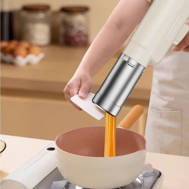 Máy Làm Bún, Mì Tươi Đa Năng Tự Động Dùng Pin Sạc -gdn