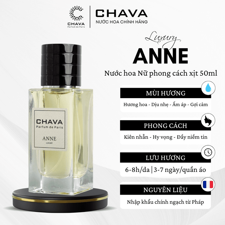 Nước Hoa Luxury Anne 50ml - Chava
