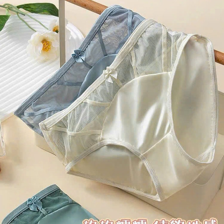 Quần Lót Lụa Siêu Mềm Mại Quyến Rũ Cao Cấp Từ 40-70kg Dành Cho Nữ