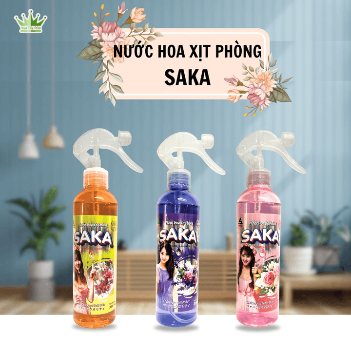 Alternative view of Chai Xịt Phòng Saka 350ml - Sahaka