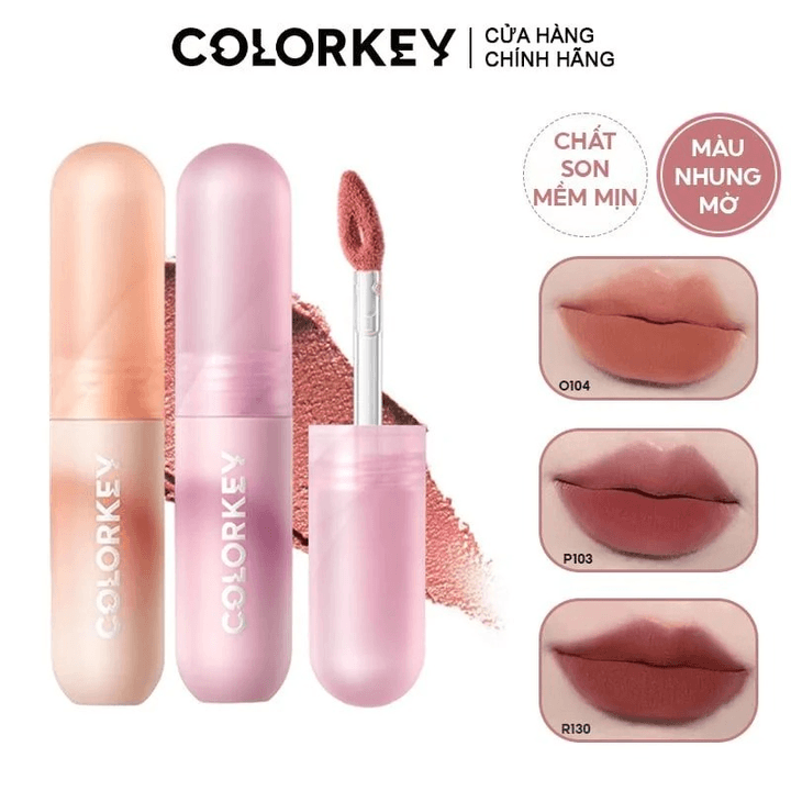 Son Kem Bùn Mềm Mịn Như Nhung Colorkey Mousse Lip Mud Matte 2g