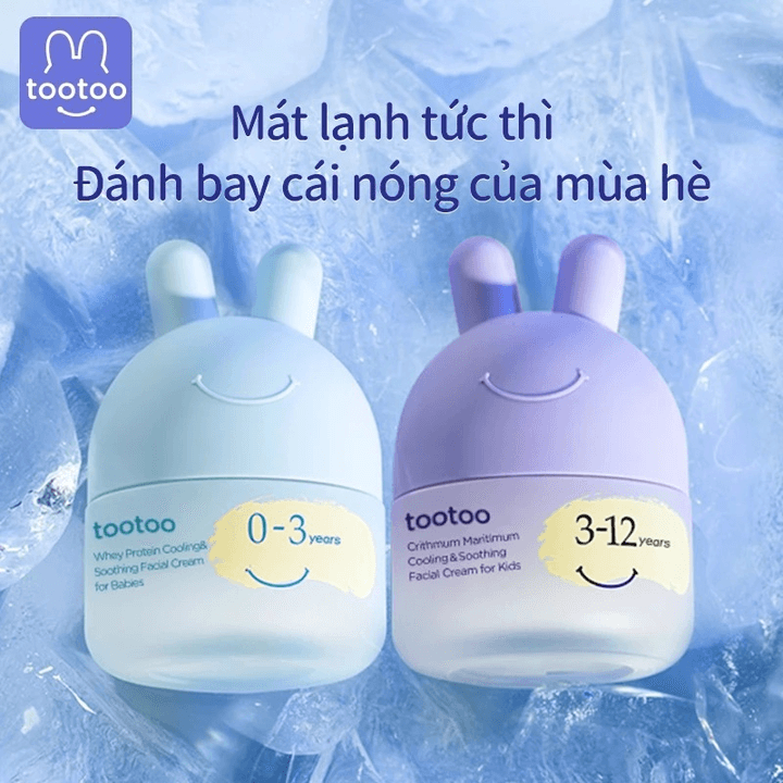 Alternative view of Kem dưỡng da mặt tootoo kids crithmum maritimum làm mát & dịu da cho trẻ em 0-13 Tuổi (45g)