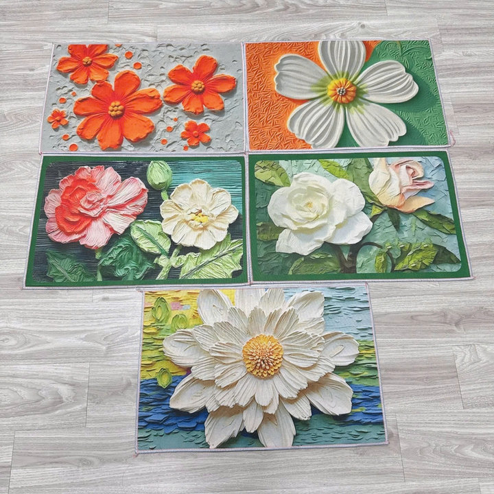 [mua 5 Thảm Tặng 1 Thảm] Thảm Chùi Chân Ngẫu Nhiên - Su