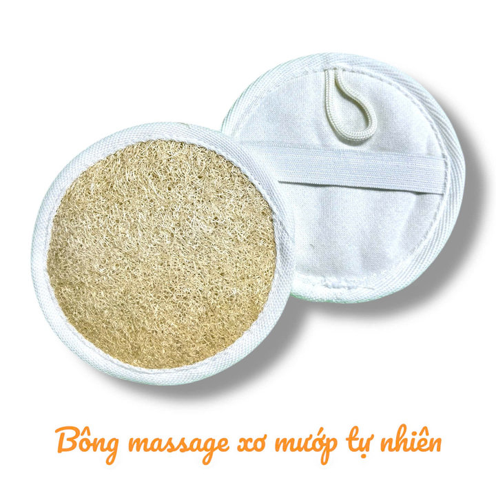 Alternative view of Bông Massage Xơ Mướp - Size 10 Cm – Làm Sạch Tự Nhiên, Chăm Sóc Làn Da Hoàn Hảo - Kb