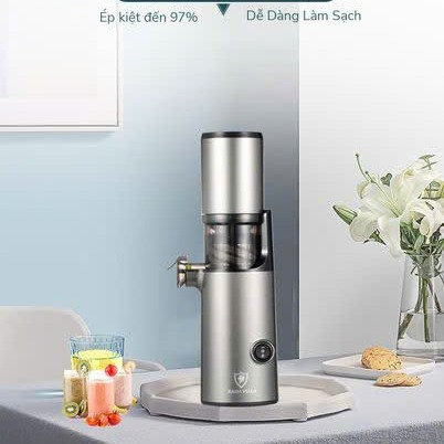 Máy Ép Chậm Trái Cây Kaisa Villa Kv-zs166 Máy Ép Trục Đứng Máy Ép Mini Nhỏ Gọn Công Suất 135w Bảo Hành 12 Tháng