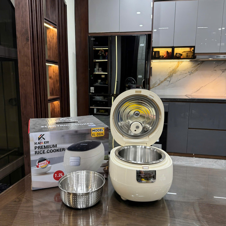 Nồi Inox Nồi Cơm 9 Chức Năng Kailer Kl-2026 Có Chức Năng Nấu Cơm Cháy Bảo Hành Chính Hãng 24 Tháng
