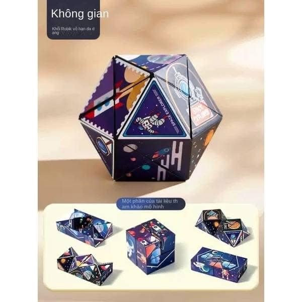 Đồ Chơi Cho Bé Ma Thuật Khối Rubik 3d