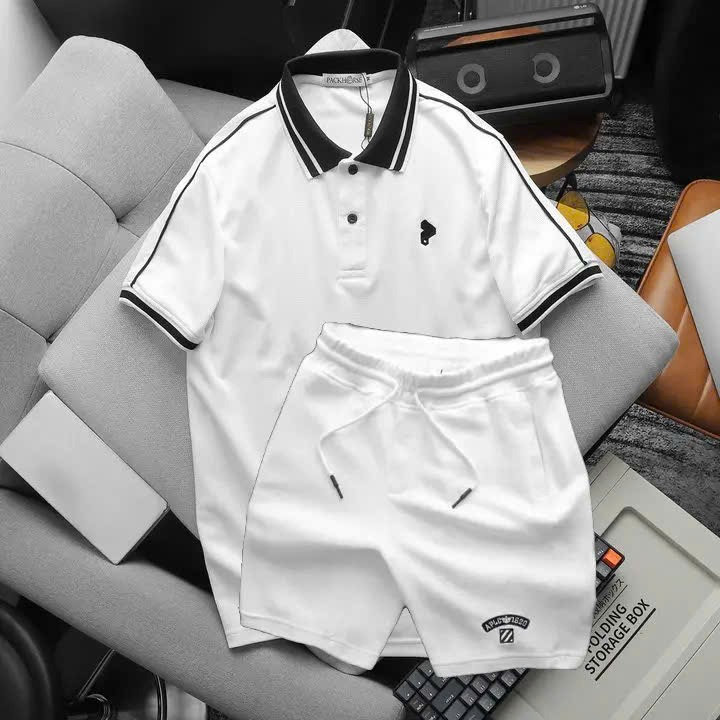 Alternative view of Set Bộ Polo Nam Cao Cấp Áo Pack Var+ Quần Short Tank Chất Pique - Thời Trang Hc
