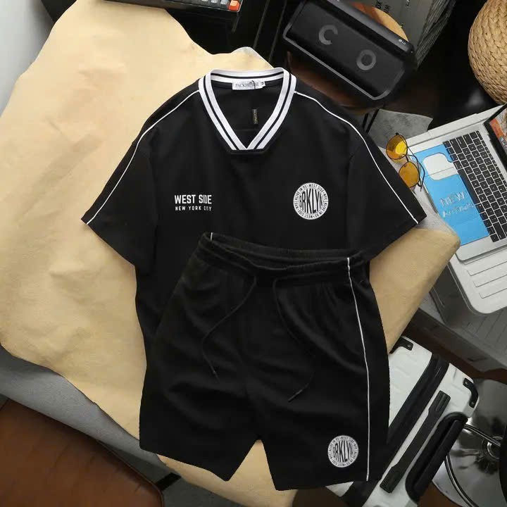 Alternative view of Set Bộ Cổ Tròn Thiết Kế Cao Cấp Unisex West- Thời Trang Hc