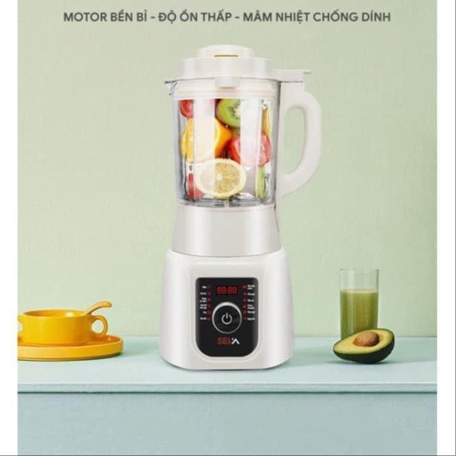 Máy Xay Sữa Hạt Seka E300 Sang Trọng Và Hiện Đại Với Dung Tích Lớn Tới 1.75 Lít, Cùng 12 Chức Năng
