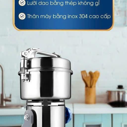 Alternative view of Máy Xay Bột Khô Đa Năng Seka Sk200 – Công Suất 3000w Xay Siêu Nhuyễn Mịn - Bảo Hành 12 Tháng