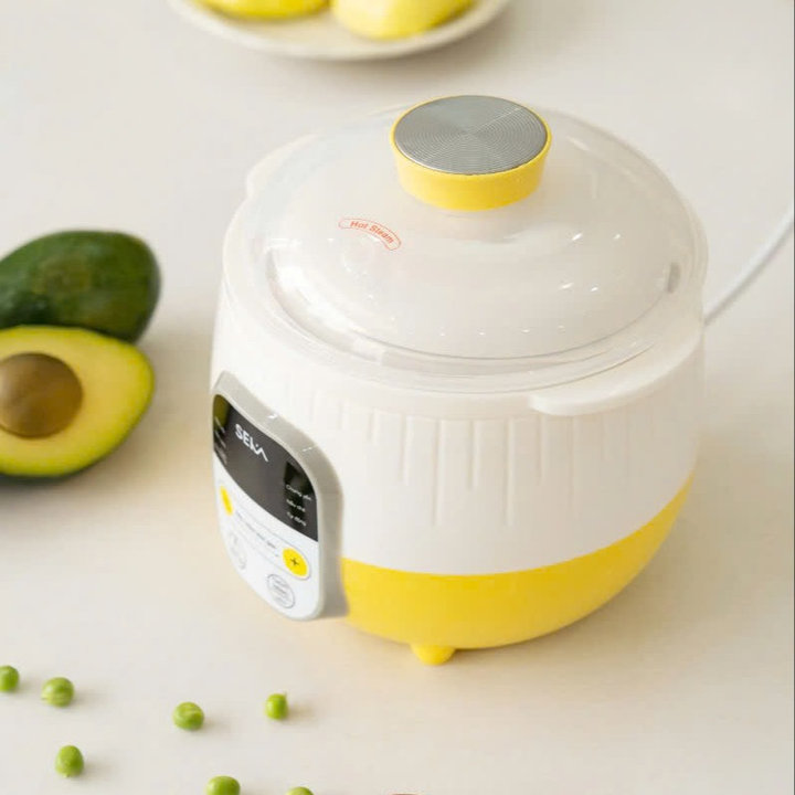 Alternative view of (tặng Lồng Hấp) Nồi Nấu Cháo Chậm 6 Chức Năng Seka Sk6132 Nấu Ngon Đảm Bảo Dinh Dưỡng Cho Bé - Bảo Hành 24 Tháng