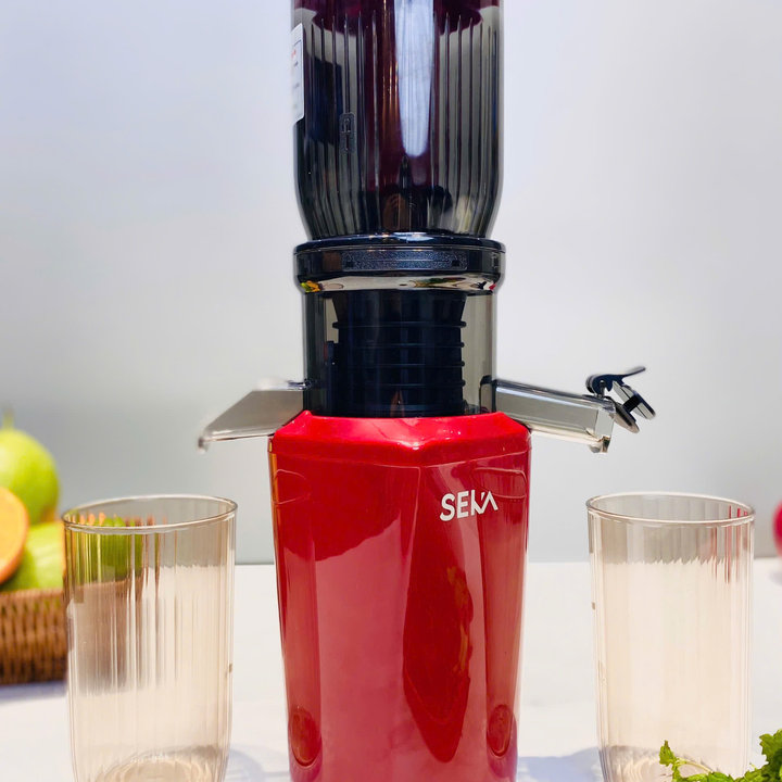 Máy Ép Chậm Đa Năng Seka Sk535s Công Suất 250w Dung Tích 700ml, Máy Ép Trái Cây Nguyên Quả Ép Kiệt Bã Bảo Hành 12 Tháng