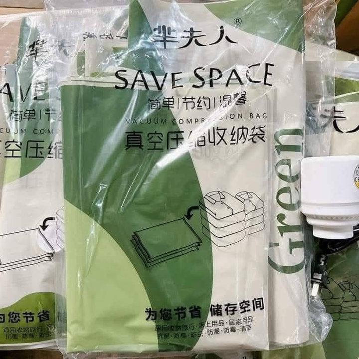Set Túi Hút Chân Không Đựng Chăn Màn - Quần Áo