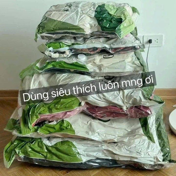 Alternative view of Set 6 Túi Hút Chân Không Đựng Chăn Màn, Quần Áo Tiện Dụng