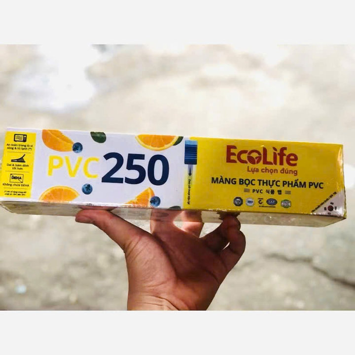 Alternative view of Màng Bọc Thực Phẩm An Toàn Từ Pvc Ecolife 250 -sam Store