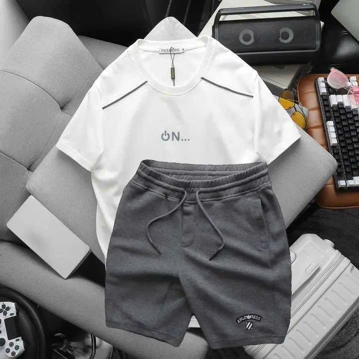 Alternative view of Set Bộ Polo Nam Cao Cấp Áo Thun Qn+ Quần Short Tank Chất Pique - Thời Trang Hc