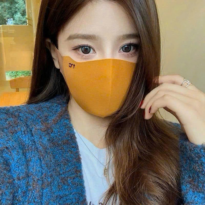 Khẩu Trang Cotton Kháng Khuẩn Chóng Tia Uv Dành Cho Nữ