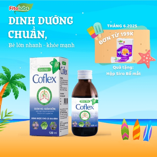 Siro Ho Thảo Dược Coflex - Lọ 120ml