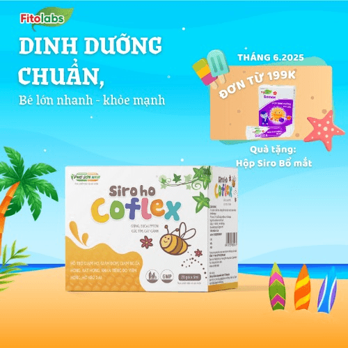 Siro Ho Thảo Dược Coflex - 20 Gói