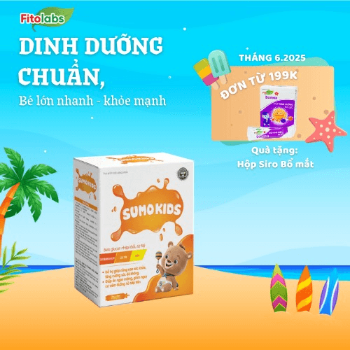 Sumo Kids - Siro Tăng Đề Kháng Cho Bé, Hỗ Trợ Ăn Ngon
