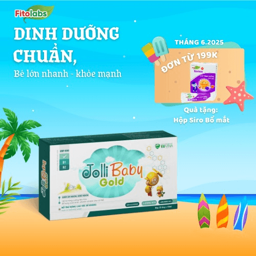 Siro Ăn Ngủ Ngon Tốt Cho Bé Jolli Baby Gold