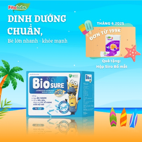 Men Cốm Vi Sinh Biosure Gold - Giúp Tiêu Hóa, Cân Bằng Đường Ruột
