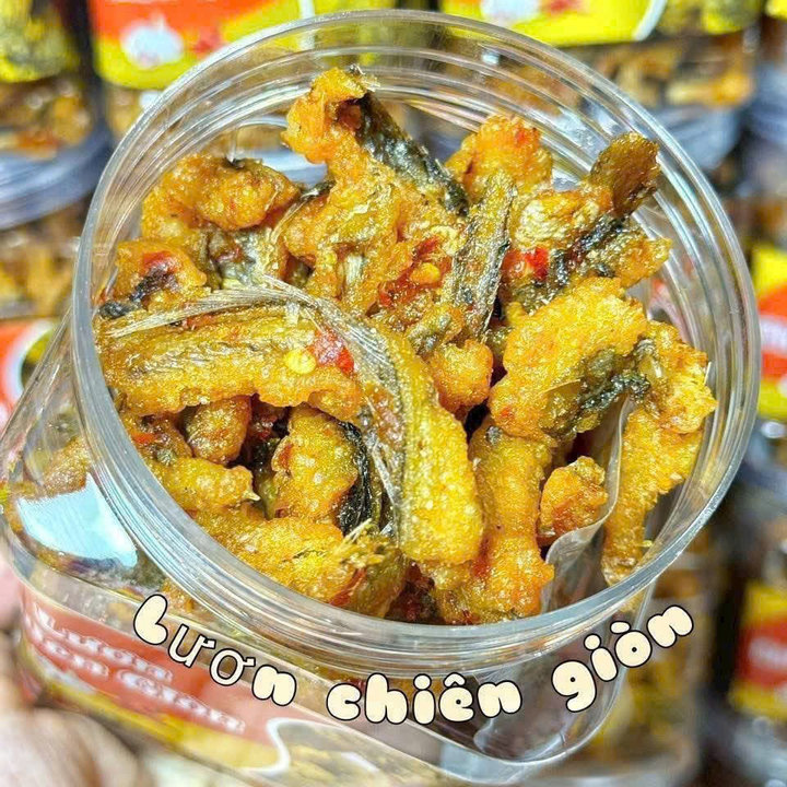 Alternative view of Lươn Chiên Giòn Tỏi Ớt Chấm Mắm Me Siêu Cuốn, Ngon Bá Cháy 300g - Winnie House