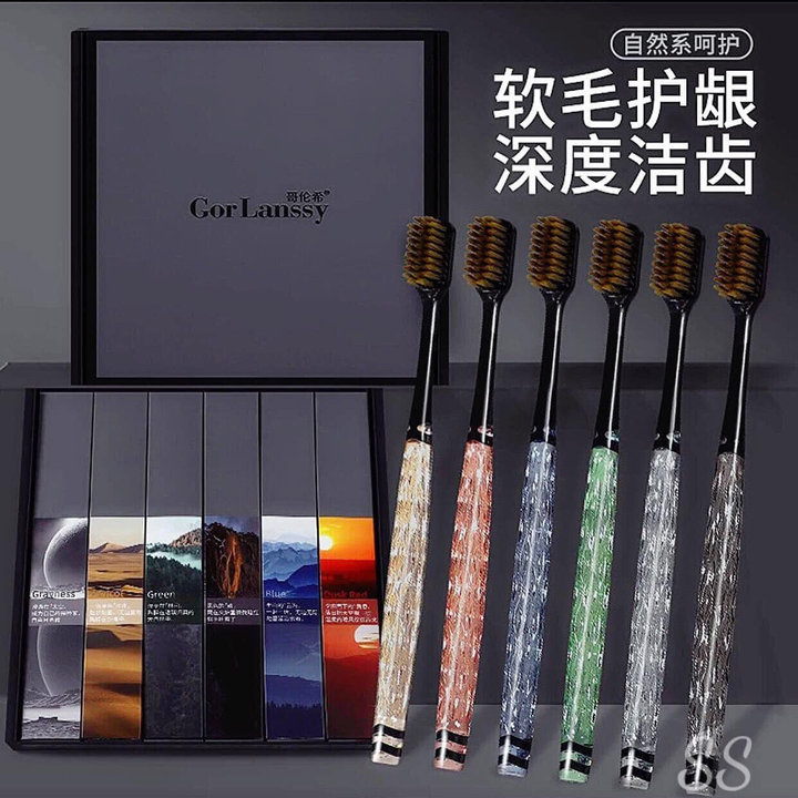 Set 6 Chiếc Bàn Chải Đa.nh Răng Siêu Sạch