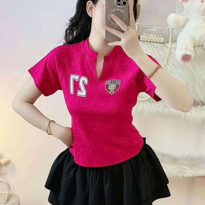 Áo In 27 Thêu Logo - Lê Phương Boutique