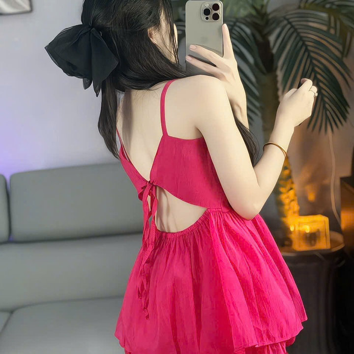 Alternative view of Set 2 Dây Babydol Vải Voan Tơ - Lê Phương Boutique