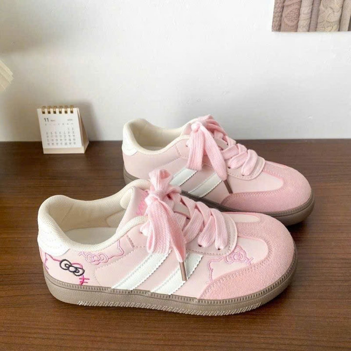 Alternative view of Giày Thể Thao Nữ Meo Da Mềm Siêu Cute, Form Chuẩn Fullbox - Pipi Store