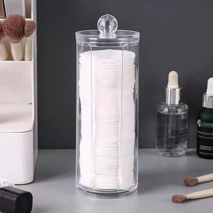 Hộp Đựng Bông Tẩy Trang Đồ Trang Sức Tiện Ích